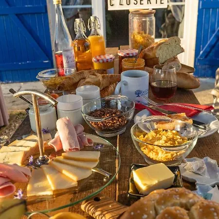 La Closerie Du Chene Bleu 住宿加早餐酒店 Val-de-Livenne